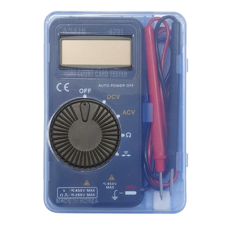 아사히 포켓 디지털 멀티미터테스터기/ASAHI-4201